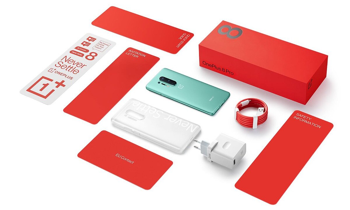 Комплект поставки OnePlus 8 Pro