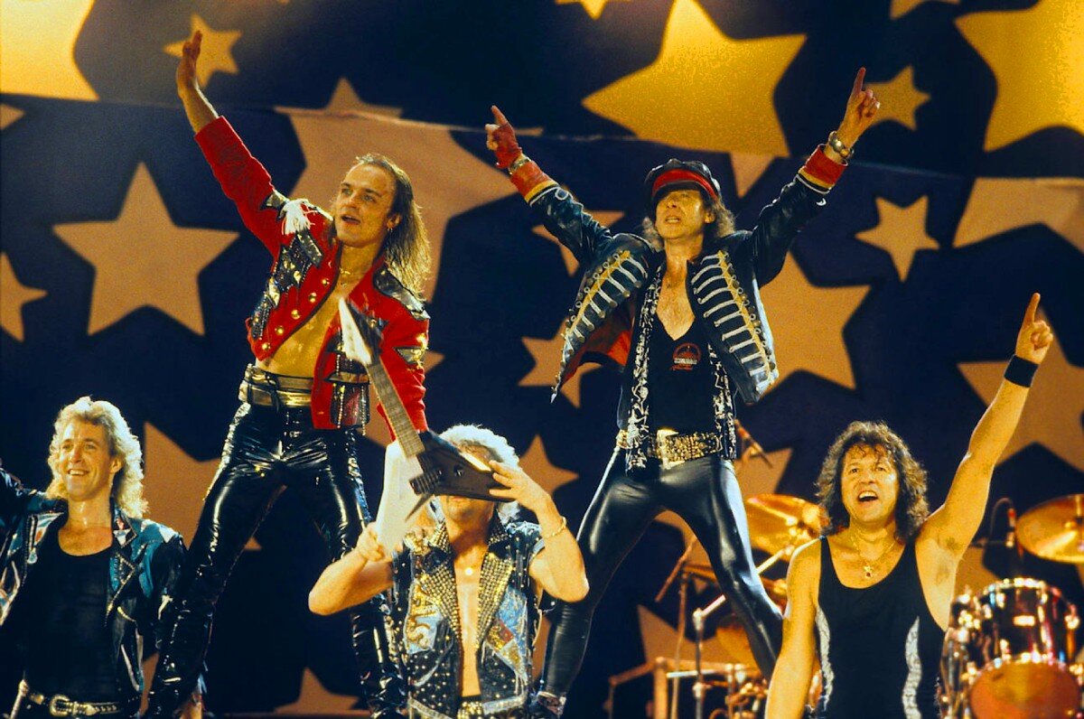 Scorpions в Москве 1989