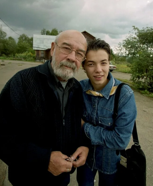 Лев Борисов с дочерью