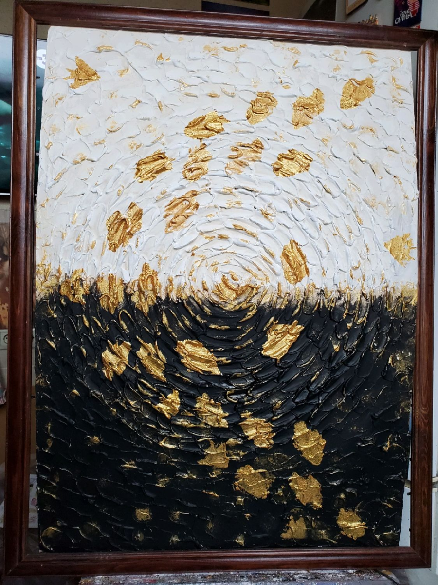 Картина "Водоворот" мастерская Ольги Марковой