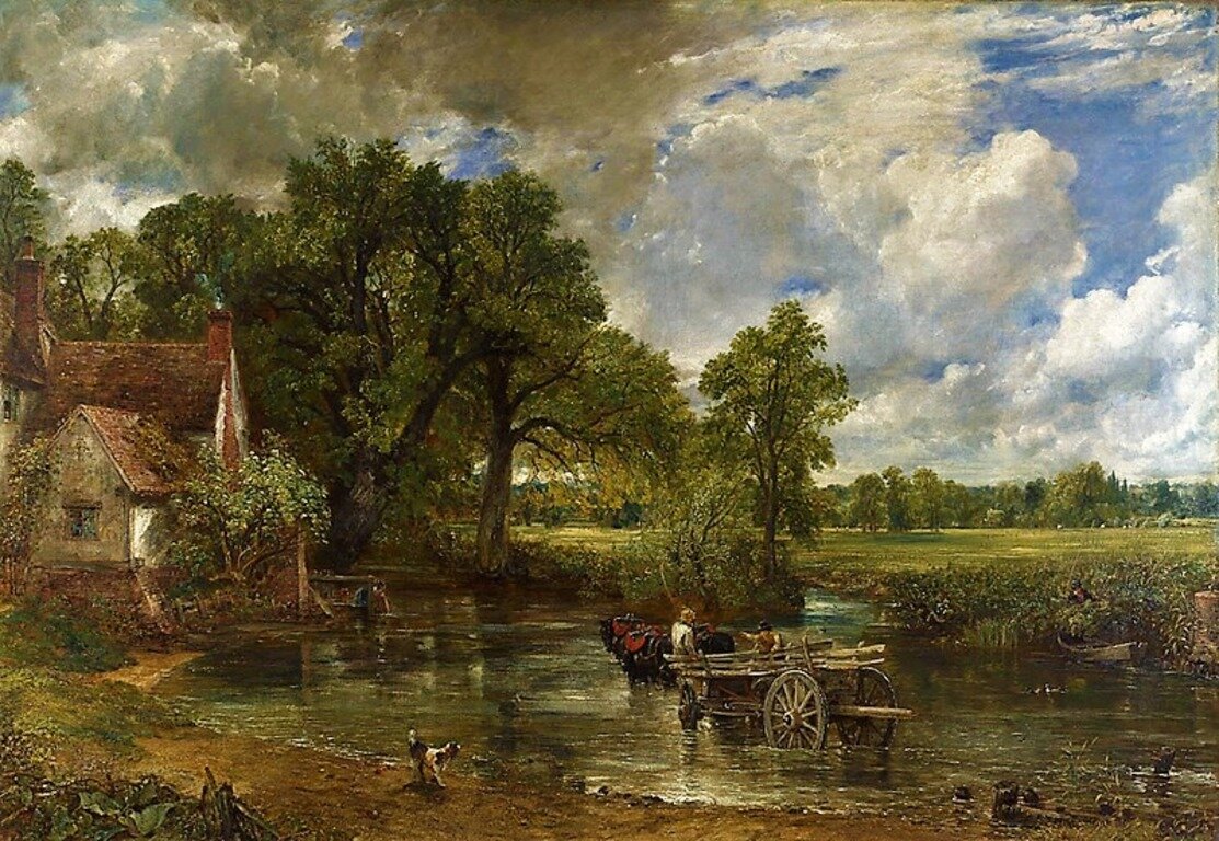 Джон Констебл, «Телега для сена», 1821, холст, масло, 130,2 х 185,4 см