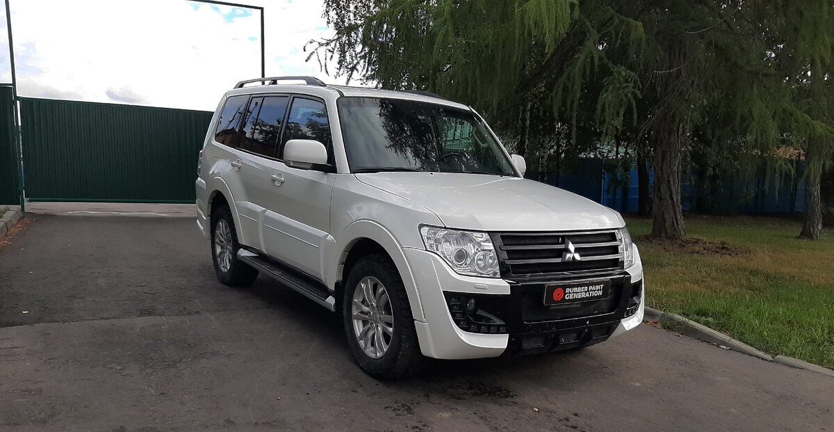 Раскраски pajero, Раскраска Mitsubishi Pajero .