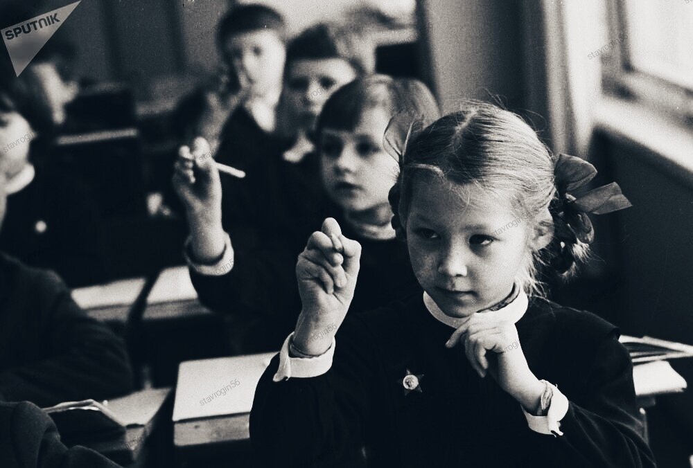 Урок правописания в СССР