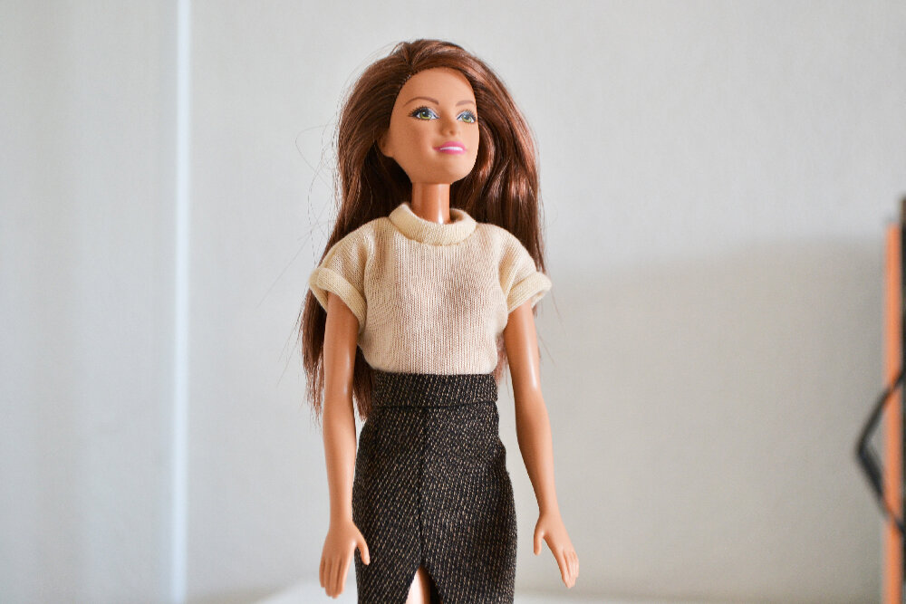 Футболка по выкройке Мия, makefordolls.ru