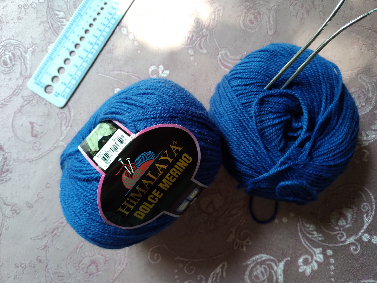 Пряжа для кофточки.