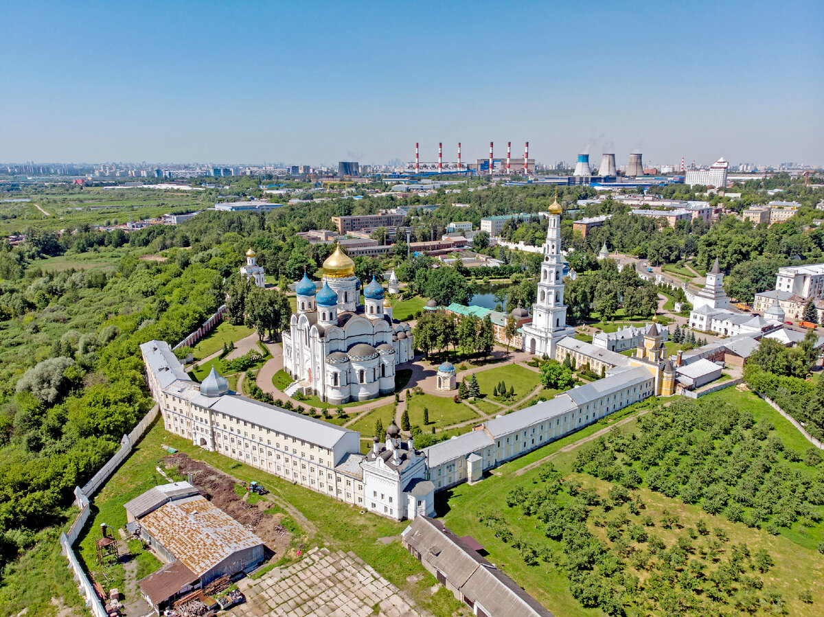 Карта николо угрешского монастыря