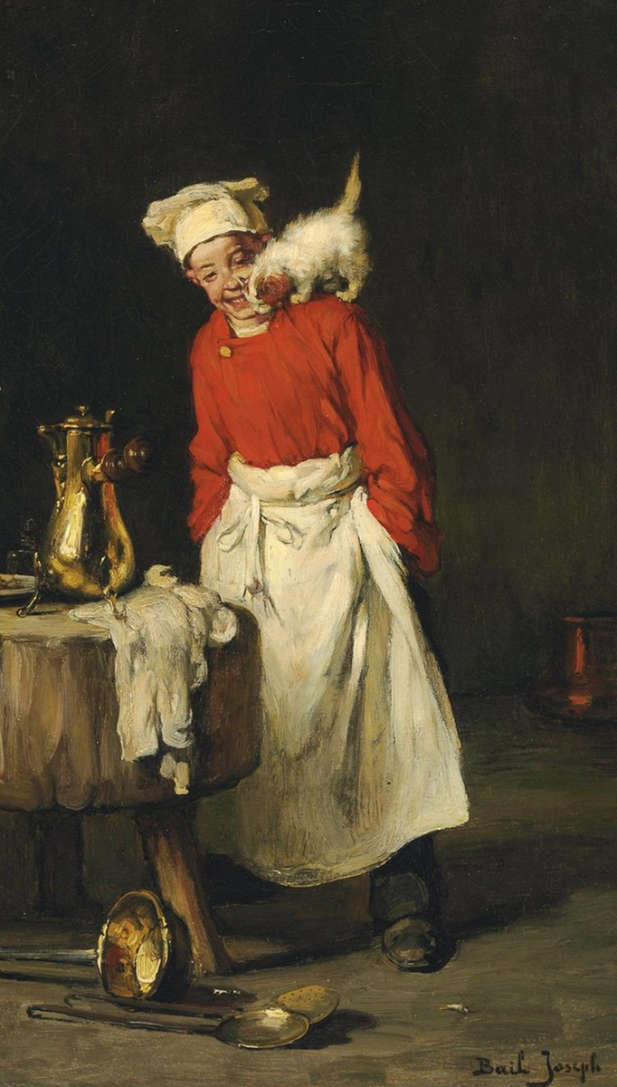 Клод Жозеф Байль. «Перерыв». 