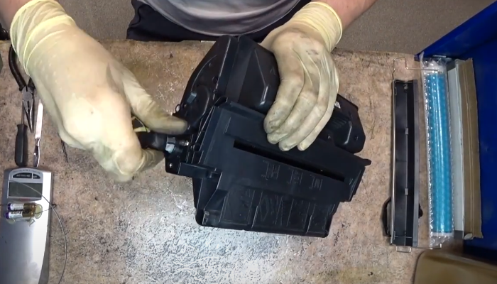 Фото 23. Снимаем ракель