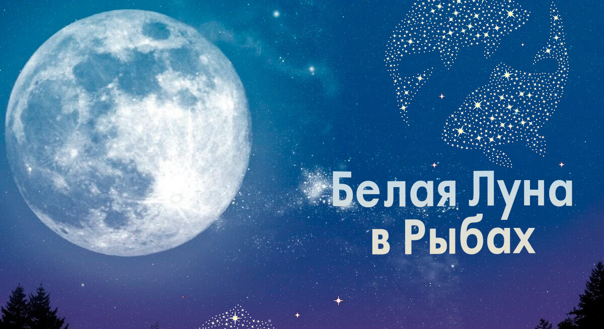 Белая Луна в Рыбах. Школа астропсихологии Ирины и Михаила Кош