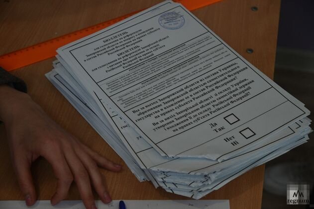    Референдум в Мелитополе Александр Полегенько © ИА REGNUM