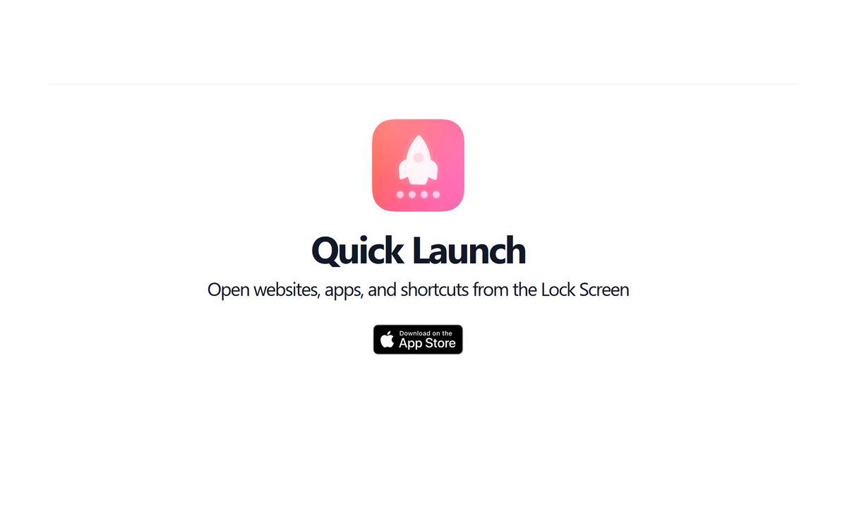 Launch the application. Как выглядит приложение quick.