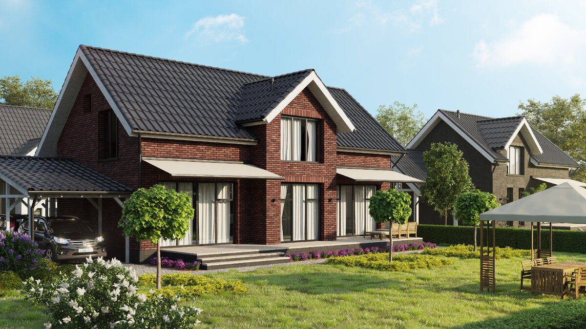 Готовые коттеджи «Резиденции Булатово»: дома, в которых хочется жить