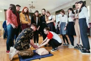    Фото: ВОД «Волонтеры-медики», пресс-служба Минпросвещения России Наталья Анисеева