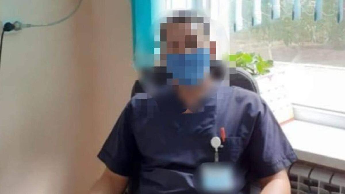    Врач из Туркестанской области:Telegram/POLICE_of_KZ