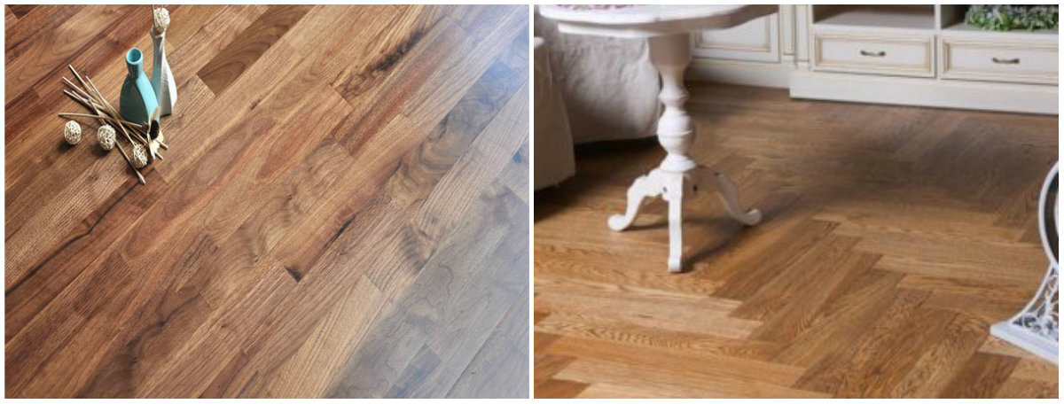 
Для укладки вразбежку подойдут планки разной длины,
а, например, для ёлочки — только одинаковые