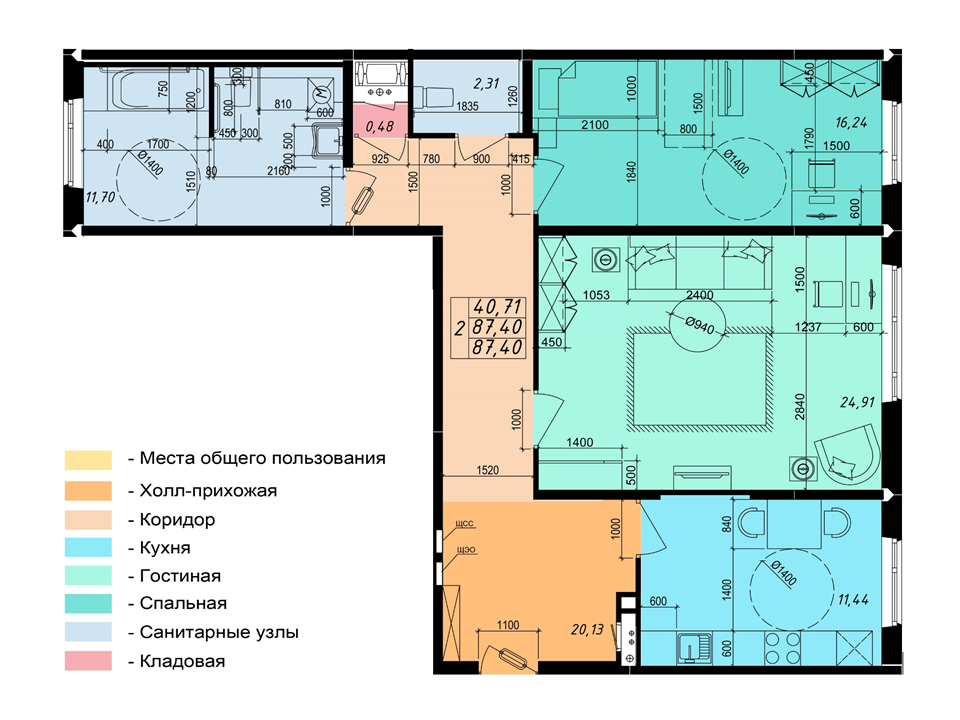 Дом для инвалидов план