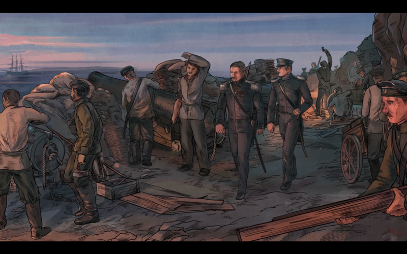 кадр из фильма "Гвардия Камчатка"