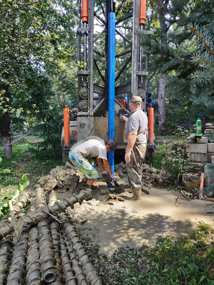 Обустройство скважины без кессона