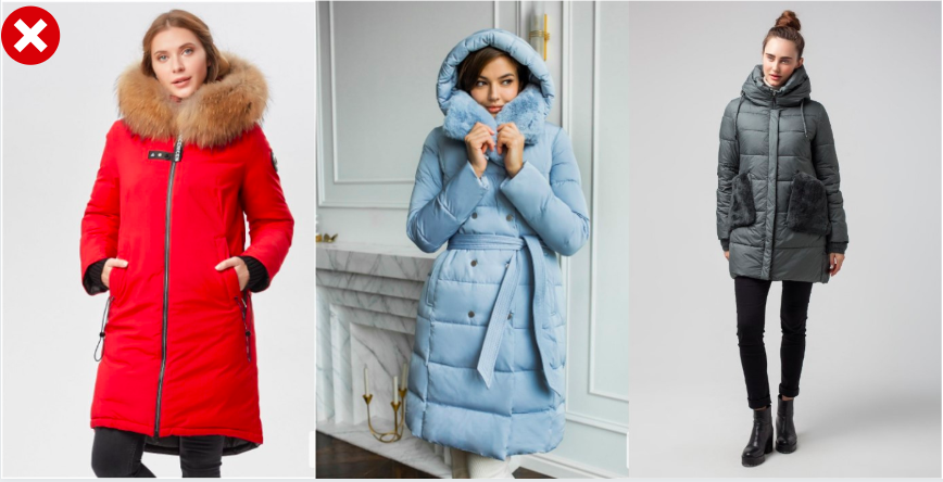 Устаревшие пуховики с мехом