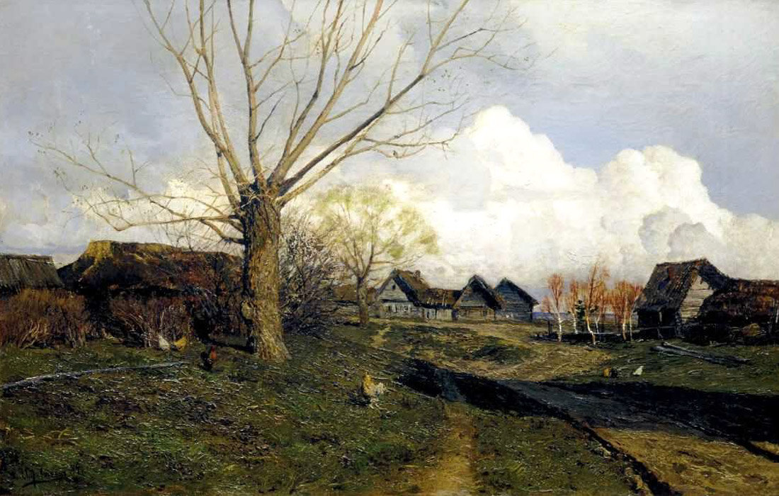 Левитан. Саввинская Слобода. 1984