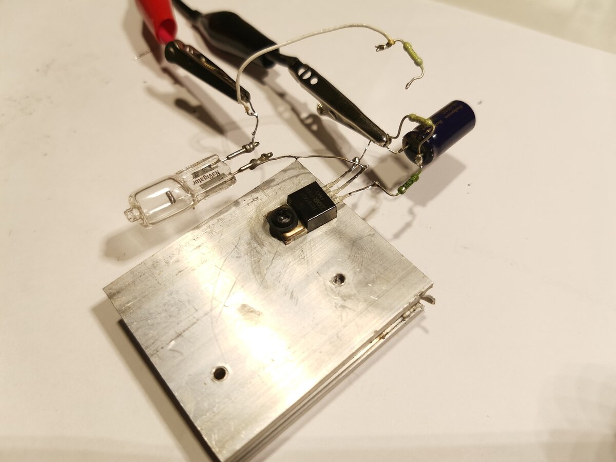 Плавное включение и отключение нагрузки на одном полевом транзисторе ...