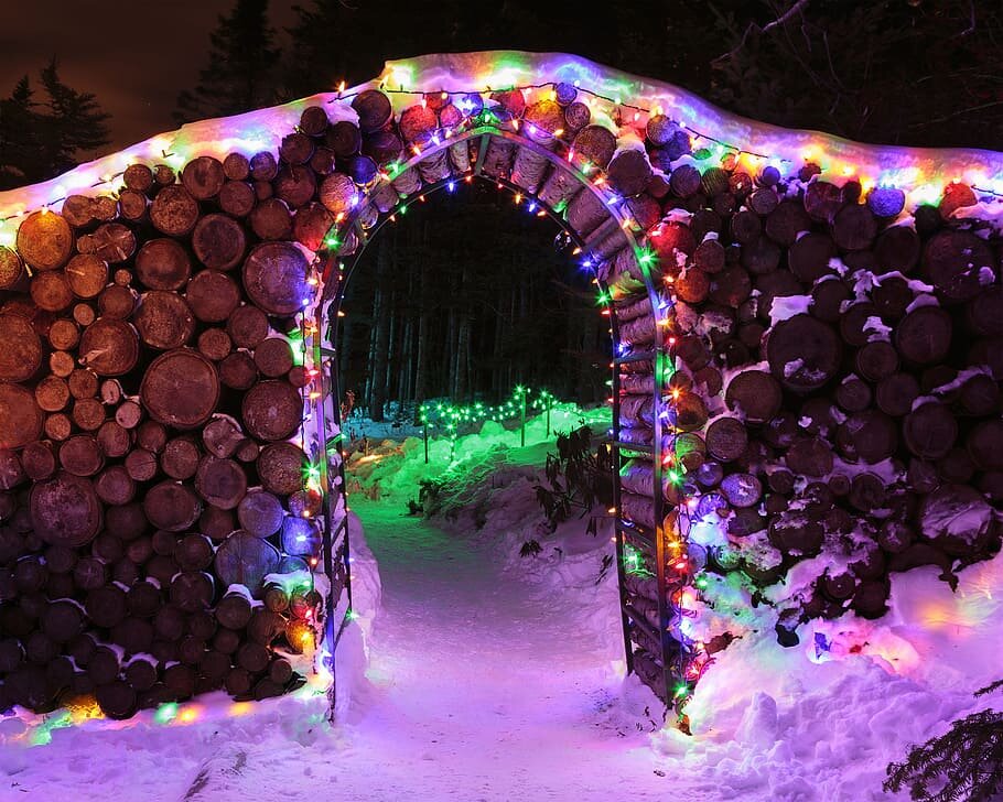 Портал Рождественскую сказку, открывается только в Японии