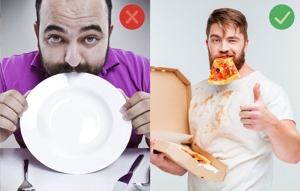 Ходить в магазин голодным как волк или сытым и довольным?