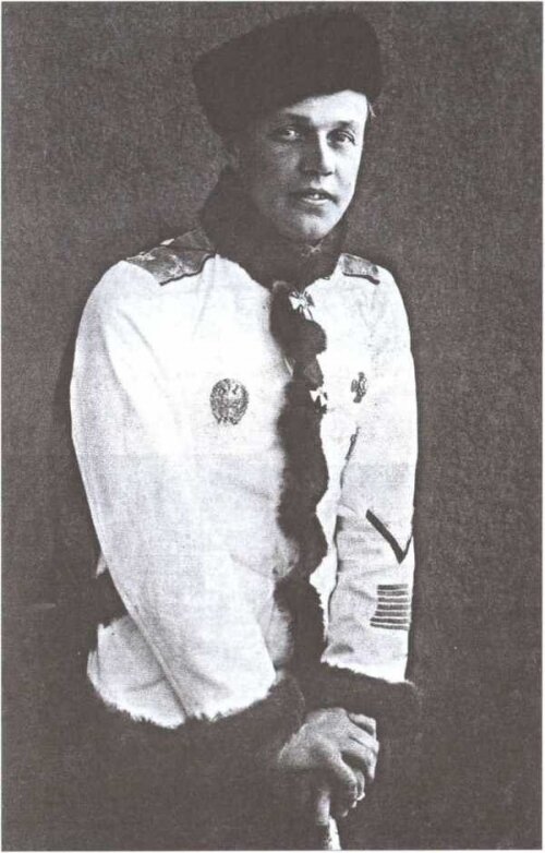 Я.А. Слащёв после ранения на излечении в Севастополе. 1920 г.