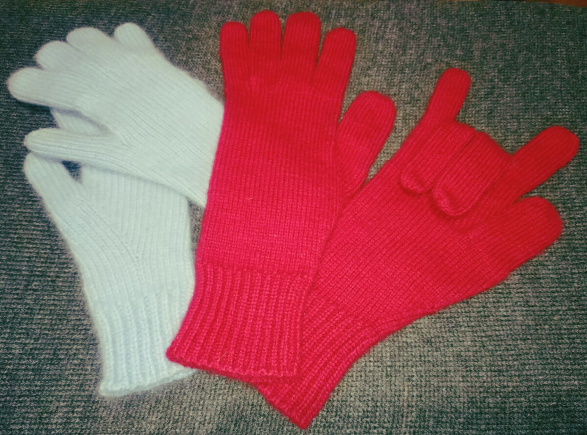 Слева - вариант "индийский клин", справа - самый удобный анатомический палец.