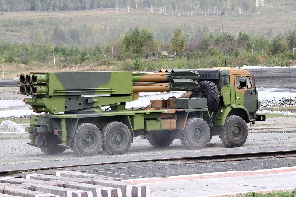 КАМАЗ Торнадо РСЗО