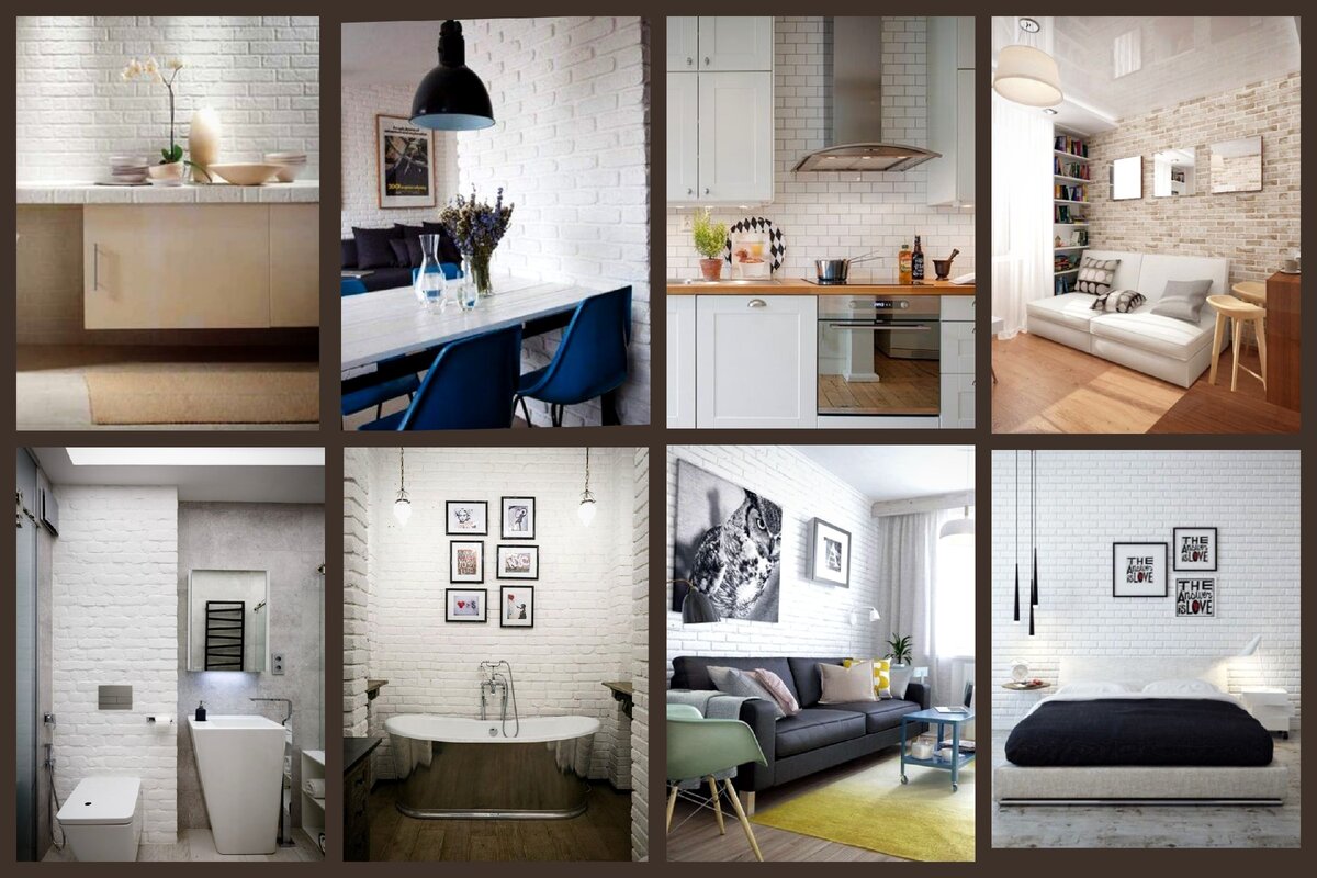 Где этот способ только не используют: в прихожей, в гостиной, на кухне, в столовой, в спальной, на балконе... Трудно представить что-то более универсальное!