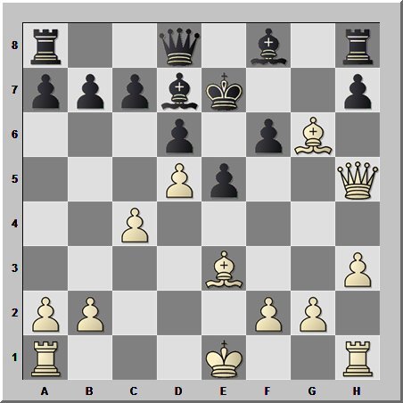 Белые начинают и выигрывают