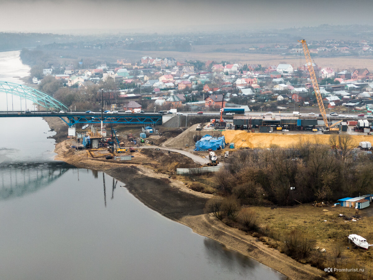 Конец пробкам на M5. Новый мост через Москву‑реку — скоро. Ход строительства ???