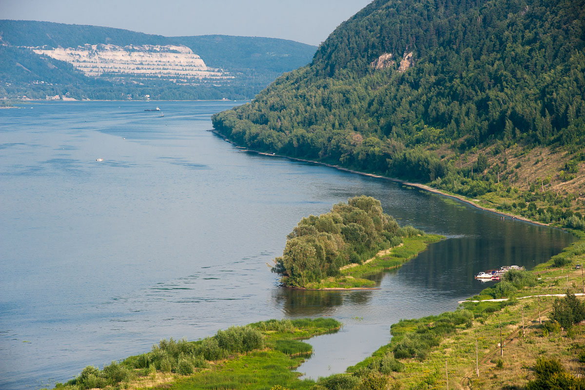 Жигулевские горы заповедник Самарская лука Ширяево