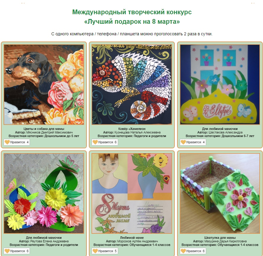Всероссийский учебно методический портал. Паспорт работы на конкурс поделок