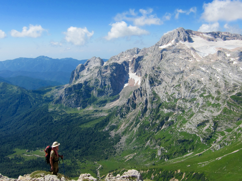 Вид на Фишт с Оштена фото