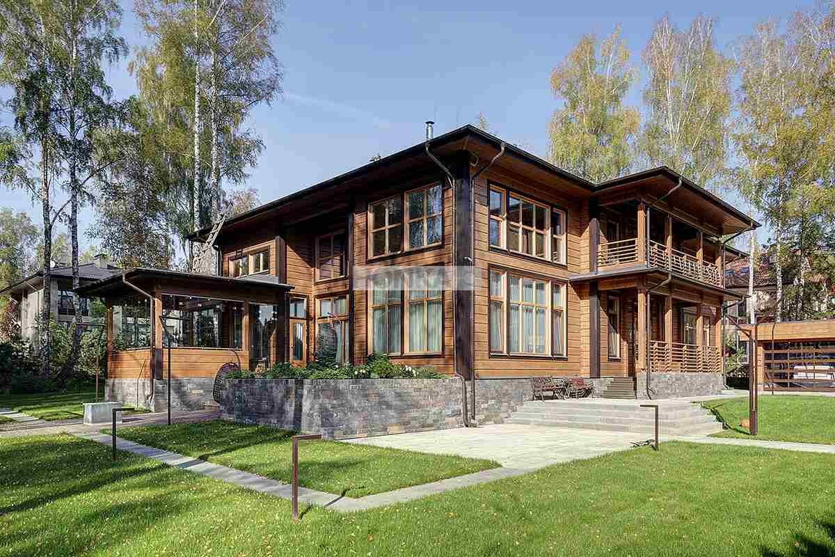 Дом из клееного бруса