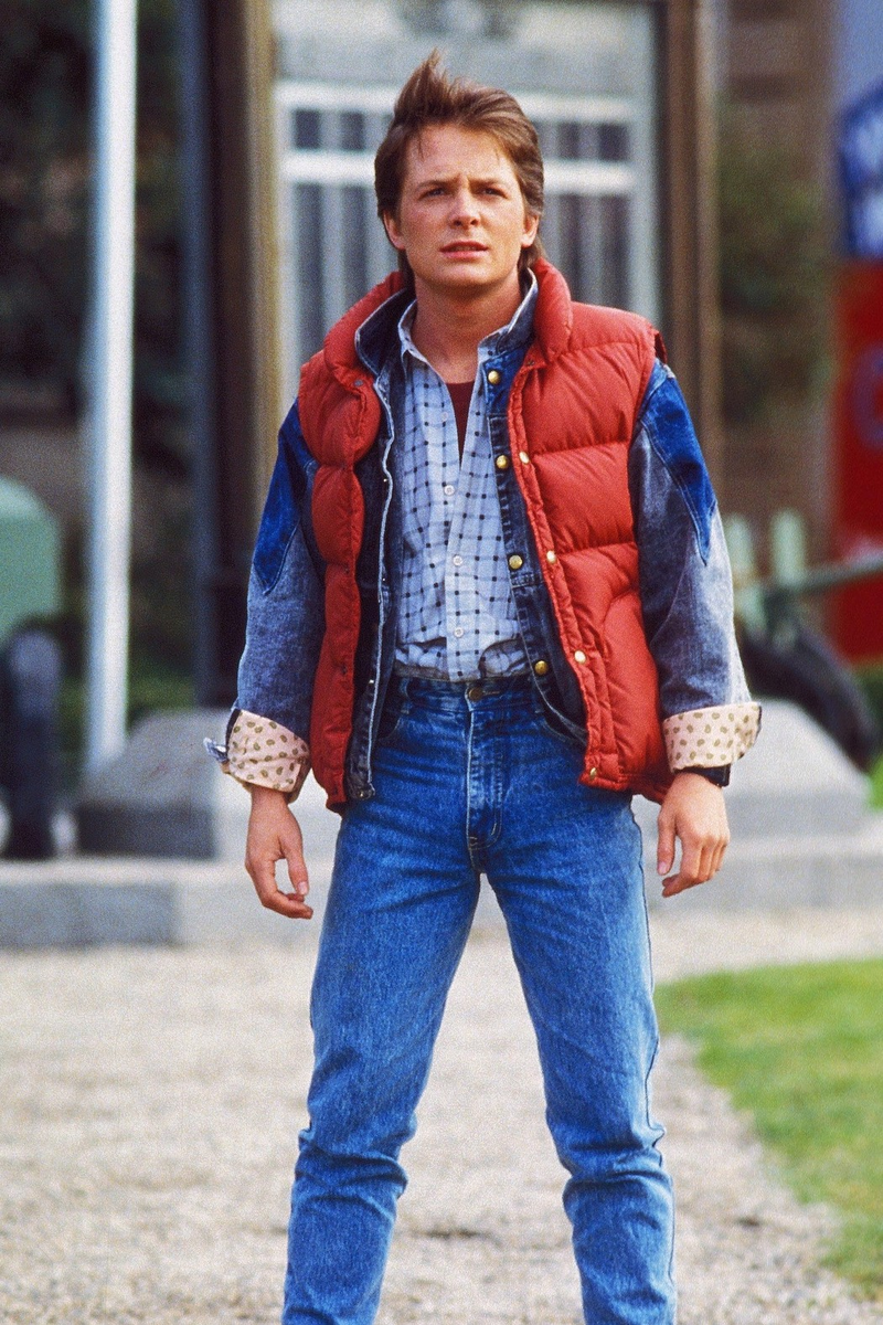 Майкл Джей Фокс "Назад в будущее"