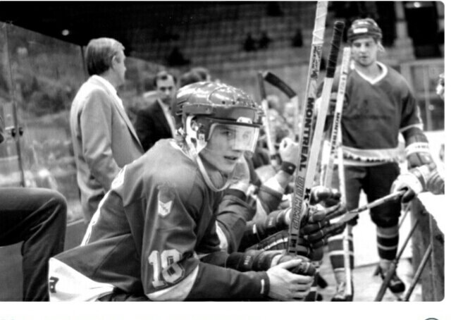 Sergei Fedorov, USSR, Izvestia Cup-1989. Photo by S. Kolganov