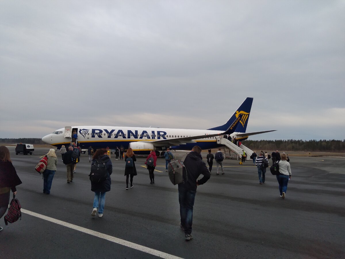 Идем в самолет