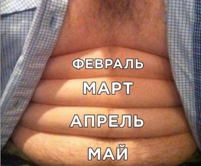 Как сохранить форму на карантине. Подборка мотивирующих мемов.