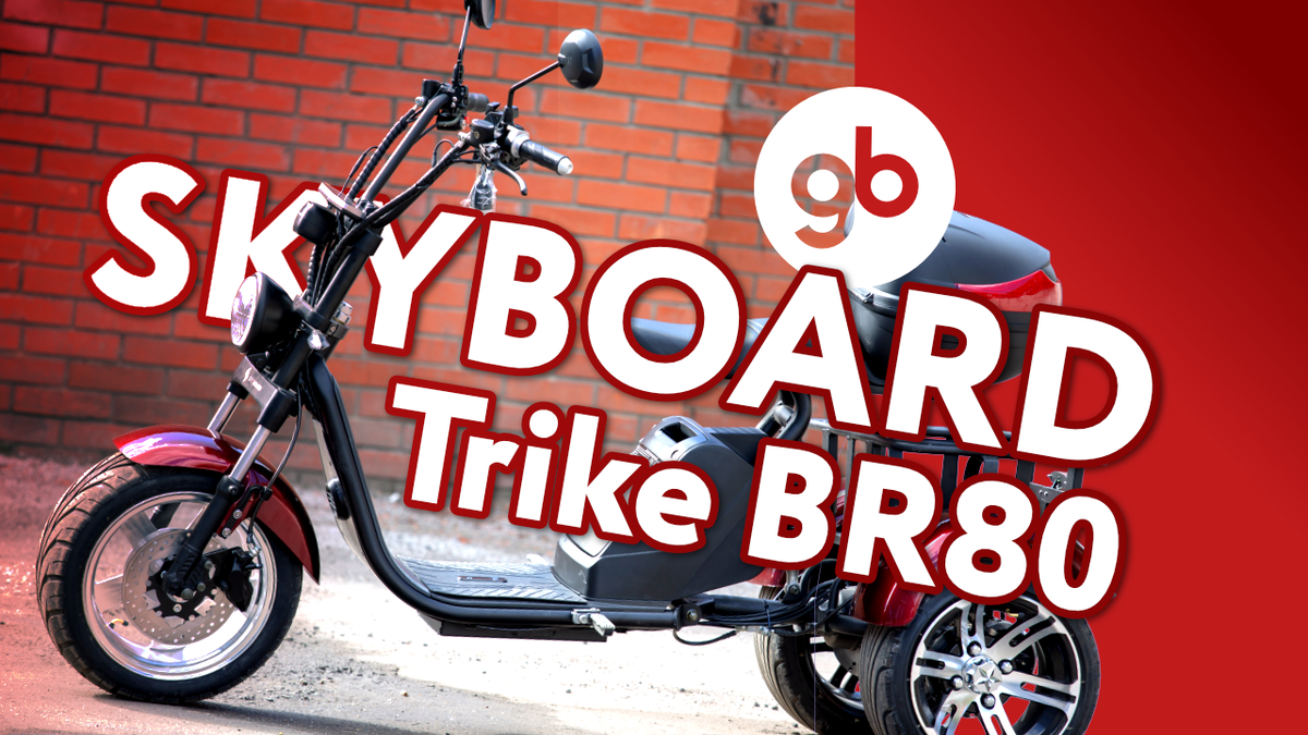 CITYCOCO SKYBOARD TRIKE BR80 - настоящий грузовой электротрицикл и  незаменимый помощник в хозяйстве. | GIROBAY.ru | Дзен