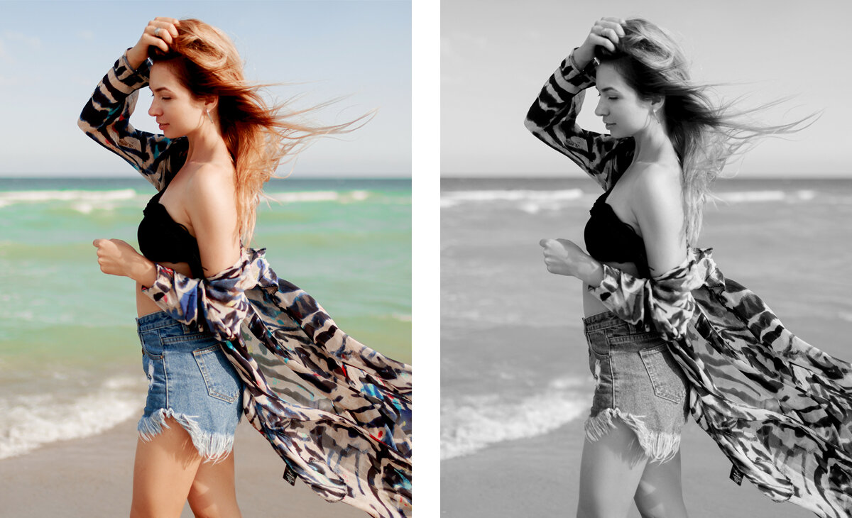 Переводим изображение в B&W