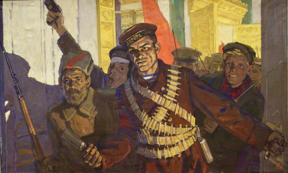 Рейнер Георгий Петрович (г.р..1911). Свежий ветер. 1960. Холст,масло