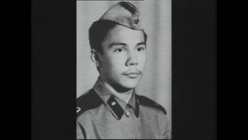 Боец СА, рядовой войск связи Костя Цзю. 1989 г.  фото:  картинки -яндекса.