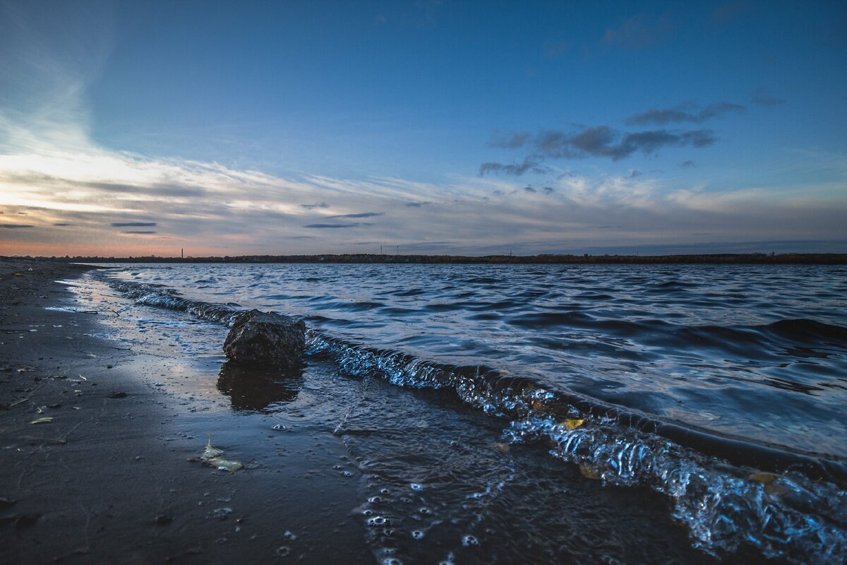 Берег реки Кама г.Пермь Canon 600D+ Canon 10-18mm