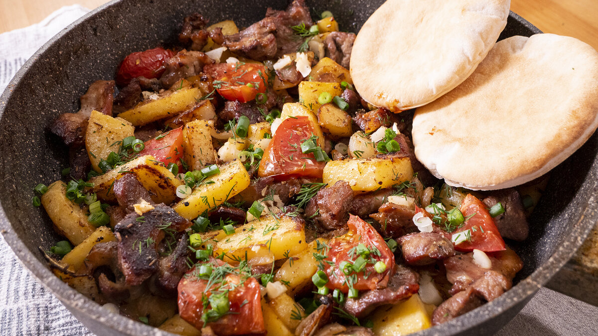 Баранина с картофелем