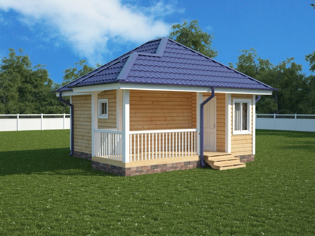 ПРОЕКТ РКД-208, передняя часть бани