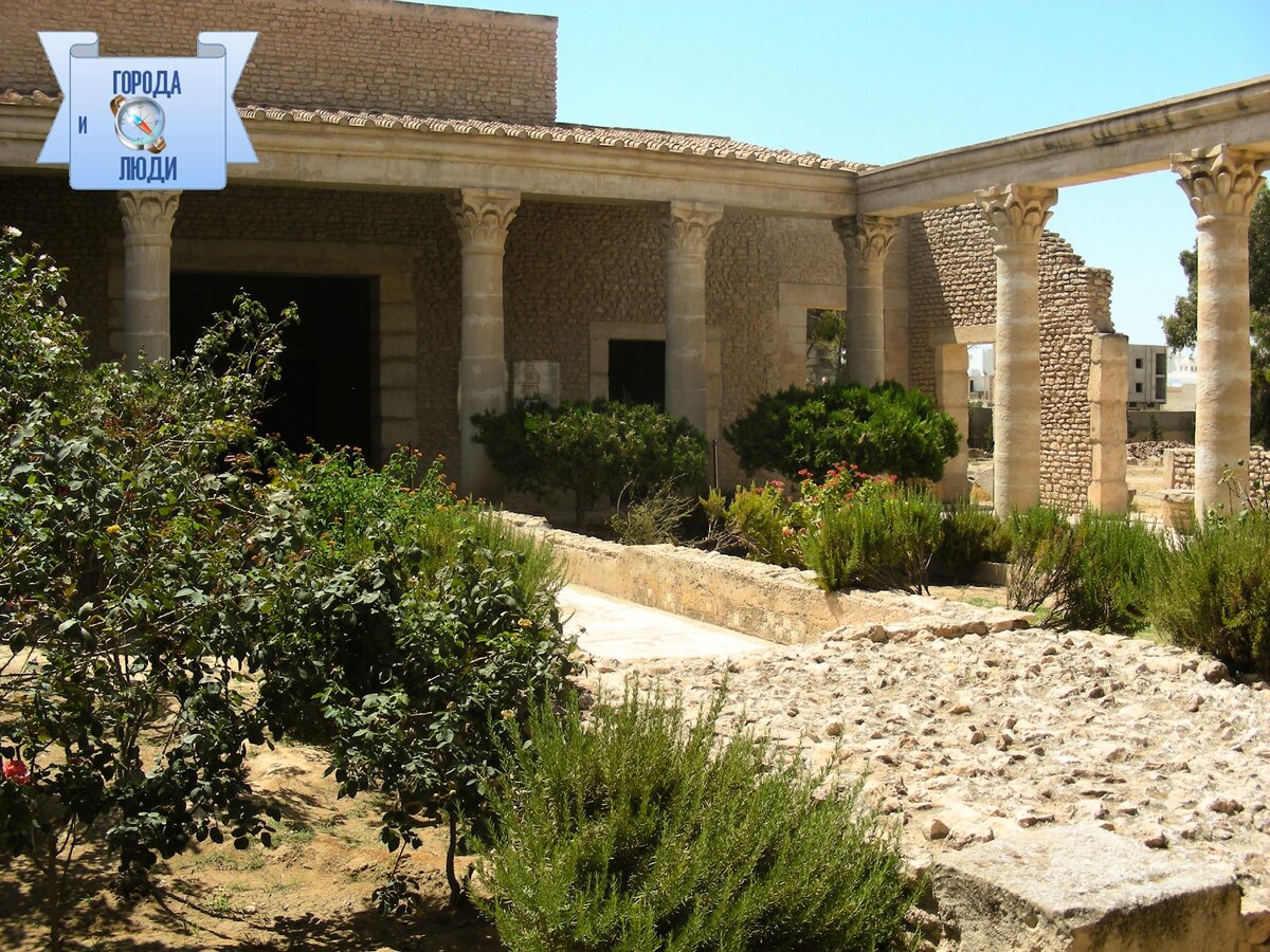 Римская усадьба в окрестностях Эль-Джема и сегодня окружена оливковыми рощами