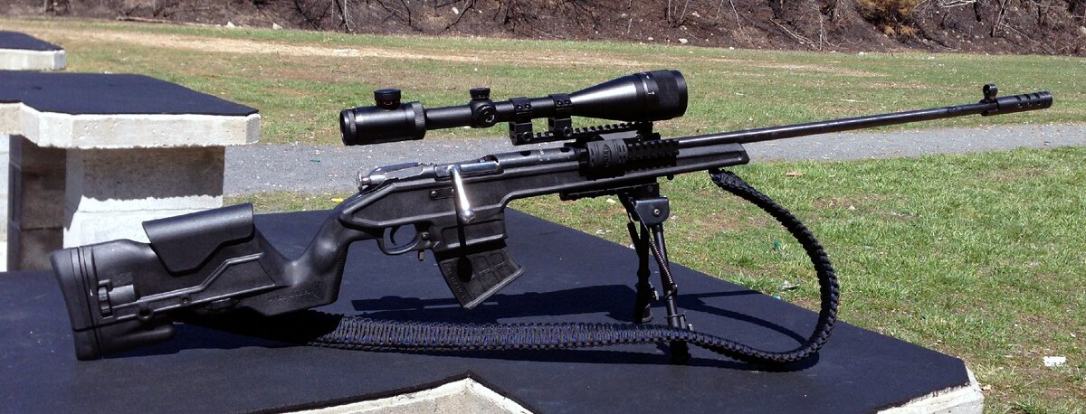 Это все та же старушка Мосинка. Слегка "приодетая", правда.